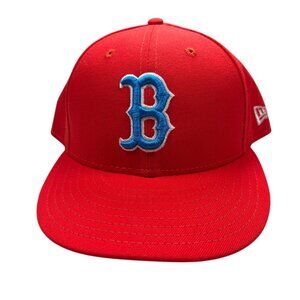 New Era Boston 59Fifty Fitted Hat Cap 7 5/8 Streetwear